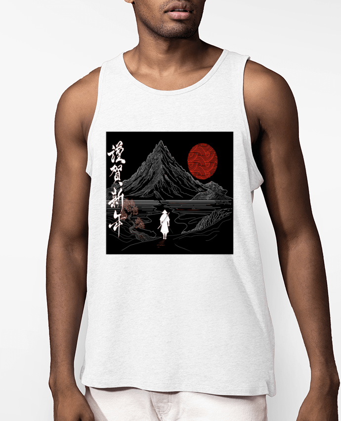 Débardeur Homme Paysage japonais, Chemin de la sérénité, ????, bonne année T-Shirt Par Bobraïs