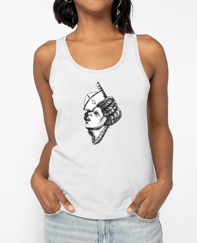 Débardeur Femme capitaine Par david