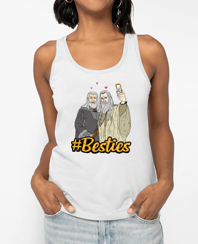 Débardeur #Besties Seigneur des anneaux Par Nick cocozza