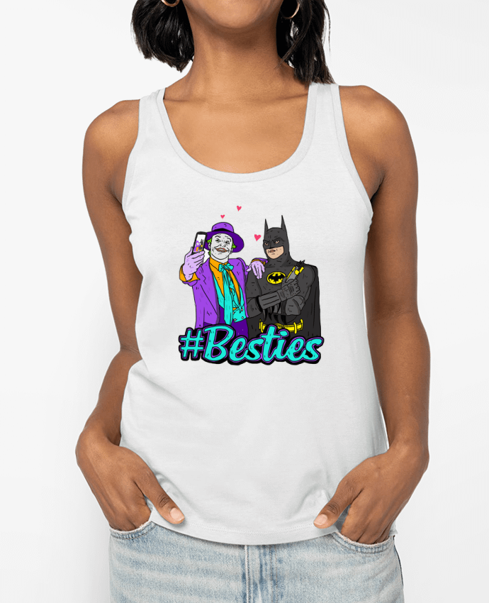 Débardeur #Besties Batman Par Nick cocozza