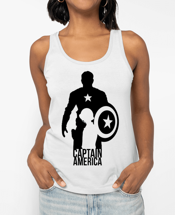 Débardeur Captain america Par Kazeshini