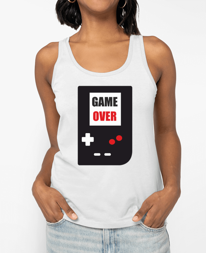 Débardeur Game Over Console Game Boy Par Benichan