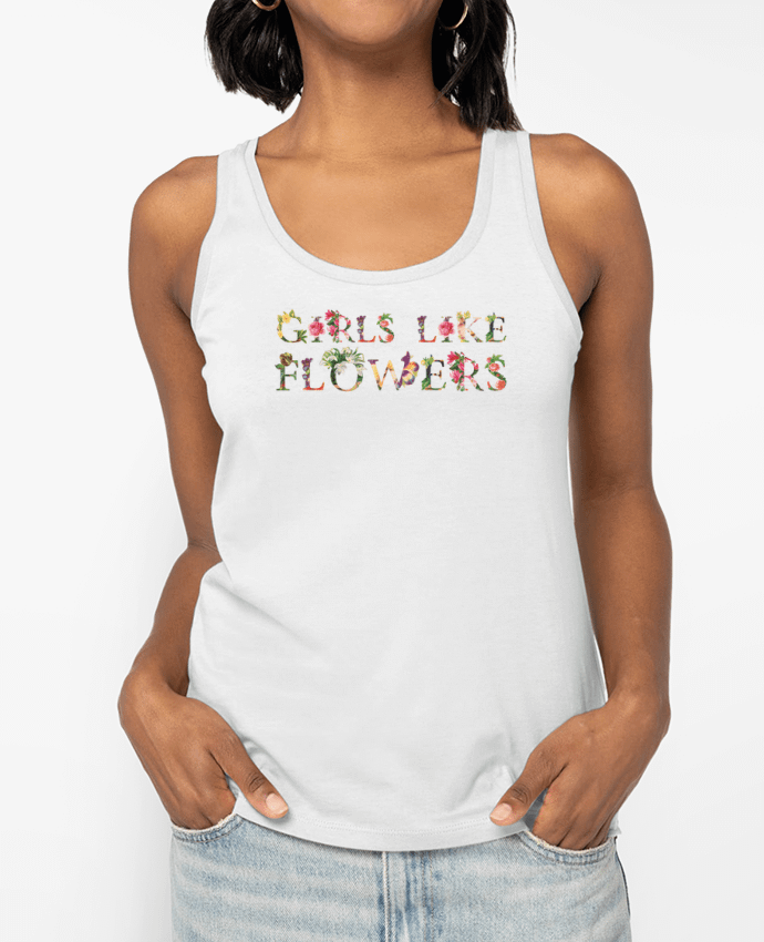Débardeur Girls like flowers Par tunetoo