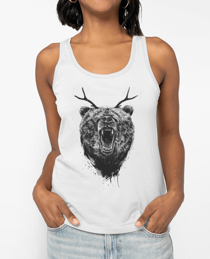Débardeur Angry bear with antlers Par Balàzs Solti