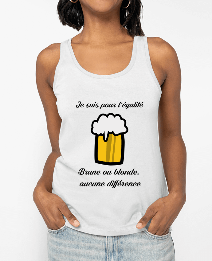 Débardeur Je suis pour l'égalité Par Kudice