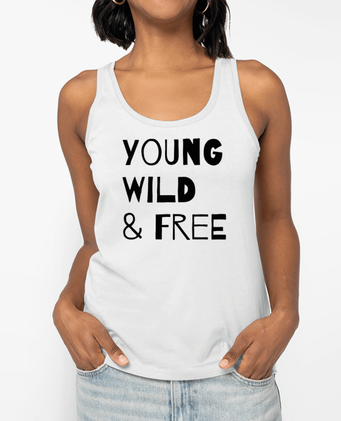 Débardeur YOUNG, WILD, FREE Par tunetoo