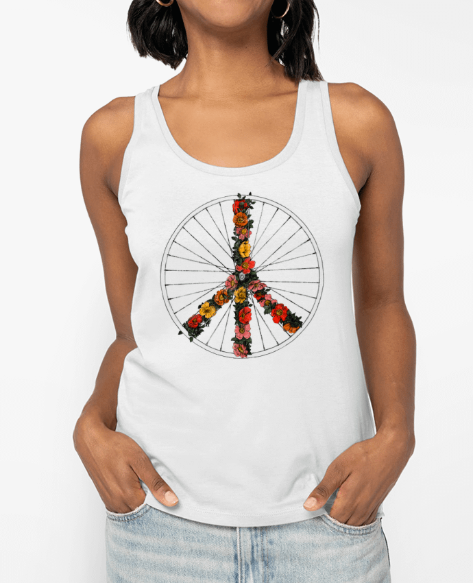 Débardeur Peace and Bike Par Florent Bodart