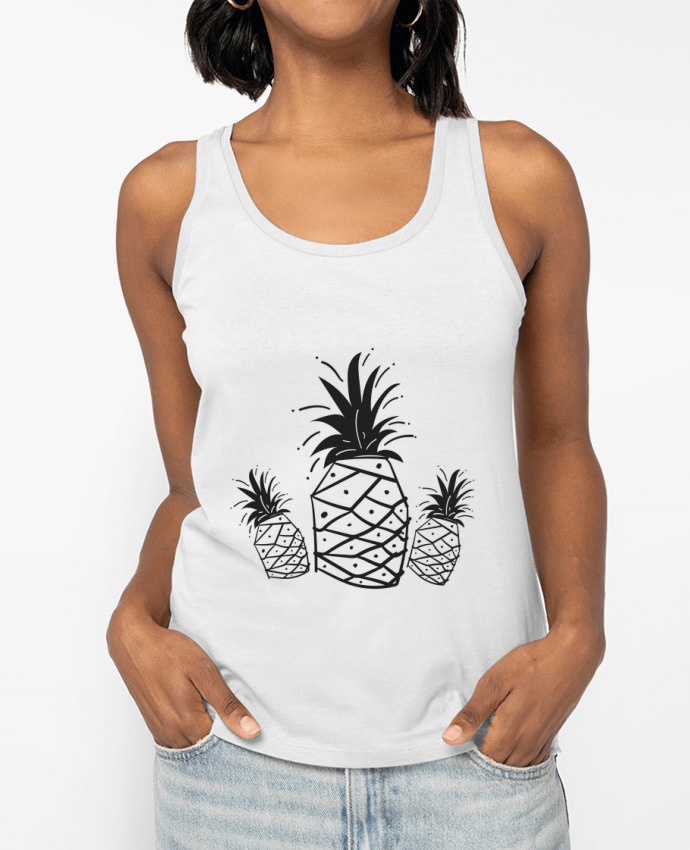 Débardeur CRAZY PINEAPPLE Par IDÉ'IN