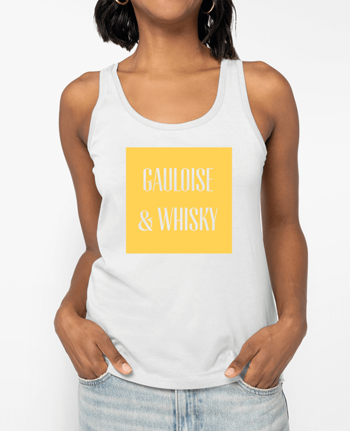Débardeur Gauloise et whisky Par tunetoo