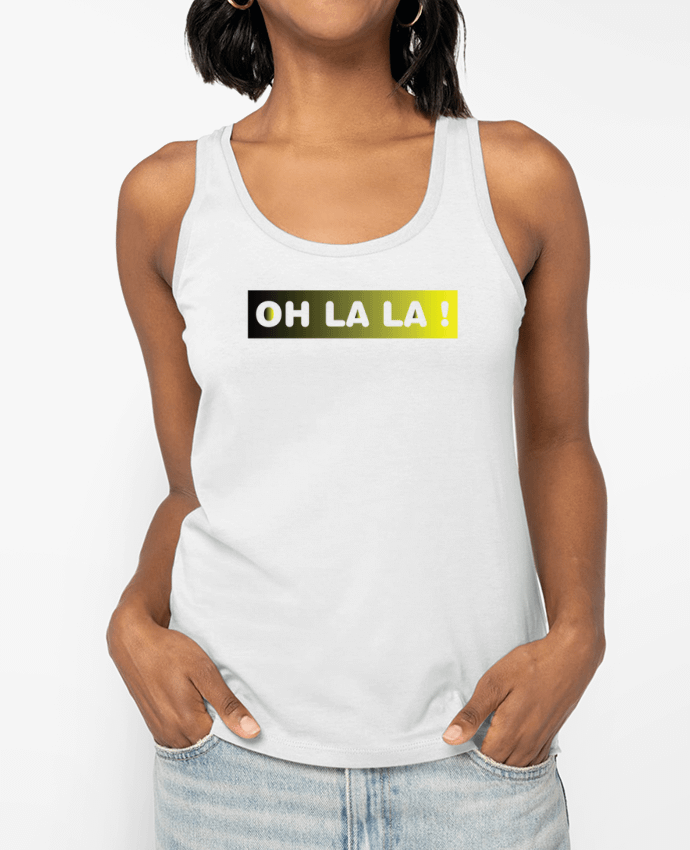 Débardeur écoresponsable femme Oh la la ! Par tunetoo
