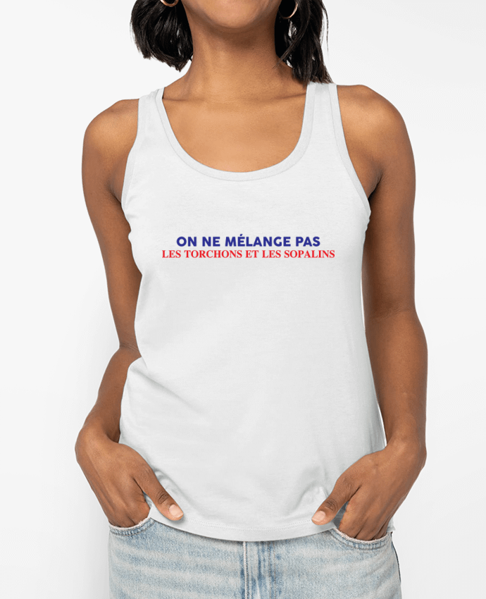 Débardeur On ne mélange pas Par tunetoo