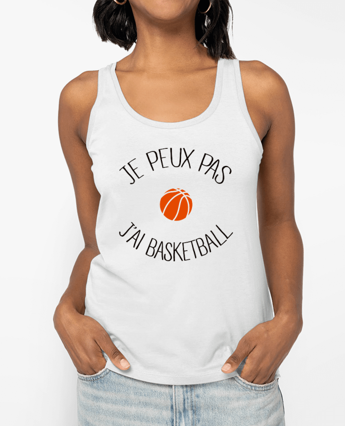 Débardeur je peux pas j'ai Basketball Par Freeyourshirt.com