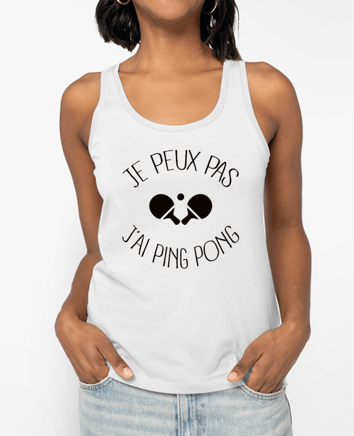 Débardeur je peux pas j'ai Ping Pong Par Freeyourshirt.com