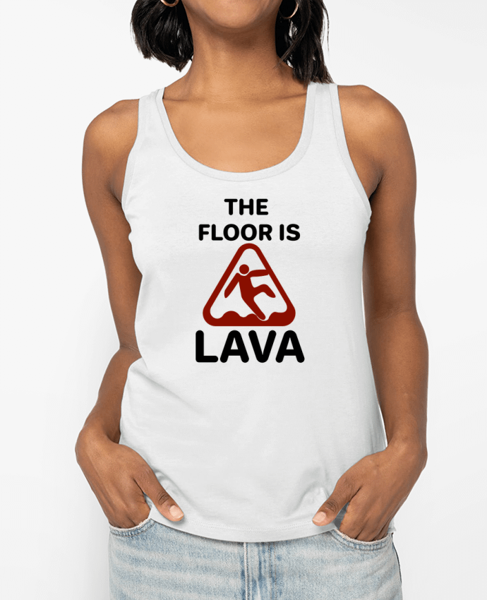 Débardeur The floor is lava Par tunetoo