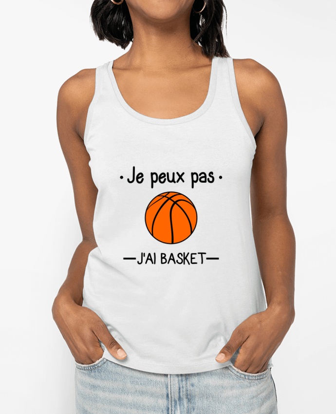 Débardeur Je peux pas j'ai basket,basketball,basket-ball Par Benichan