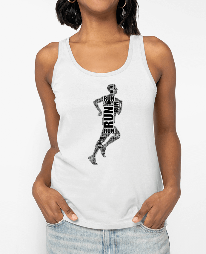 Débardeur Silhouette running Par justsayin