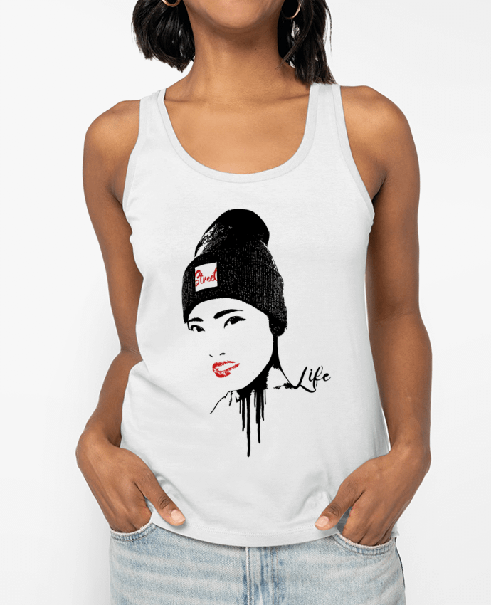 Débardeur Geisha Par Graff4Art
