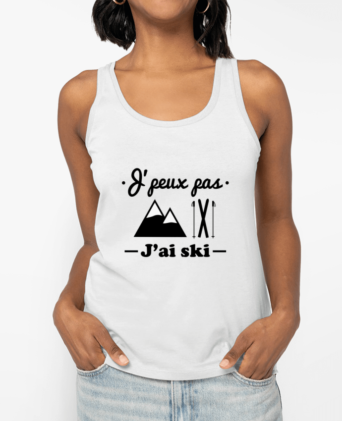 Débardeur J'peux pas j'ai ski Par Benichan
