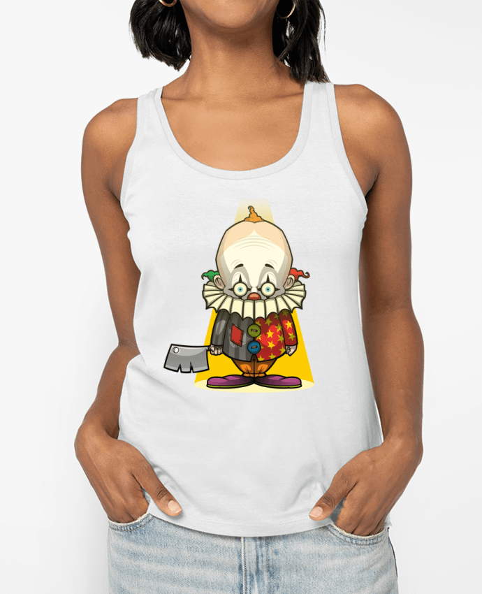 Débardeur écoresponsable femme Choppy Clown Par SirCostas