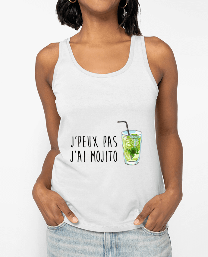 Débardeur Je peux pas j'ai mojito Par FRENCHUP-MAYO