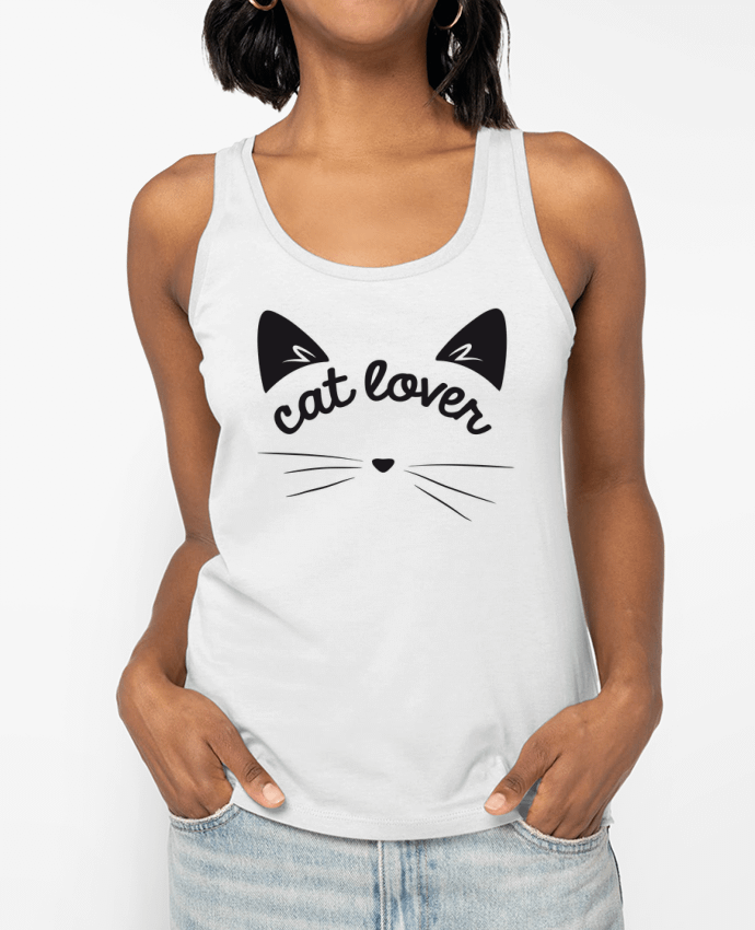 Débardeur Cat lover Par FRENCHUP-MAYO