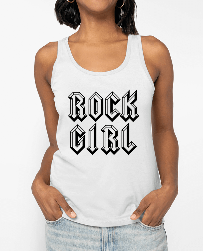 Débardeur Rock Girl Par Freeyourshirt.com