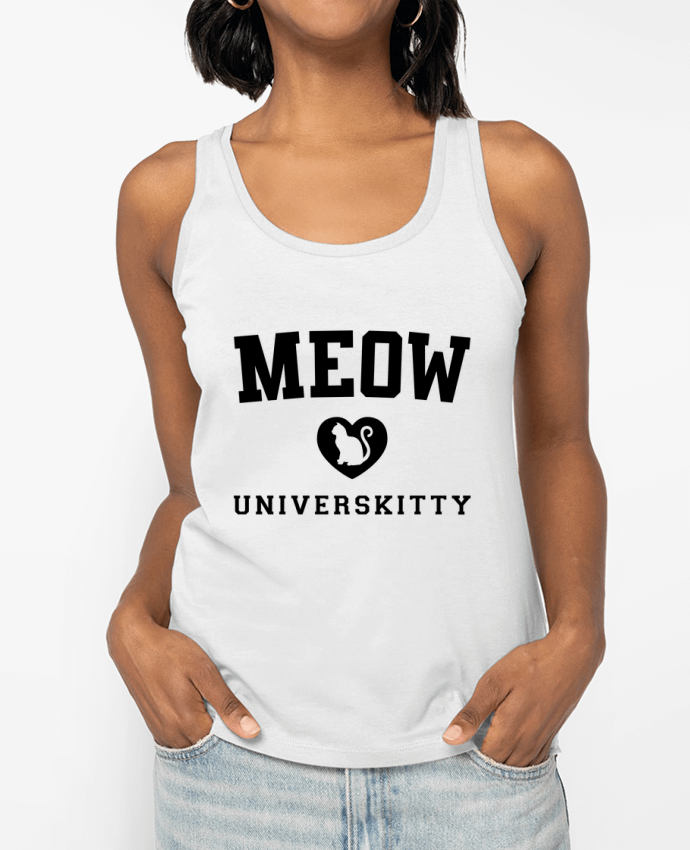 Débardeur Meow Universkitty Par Freeyourshirt.com