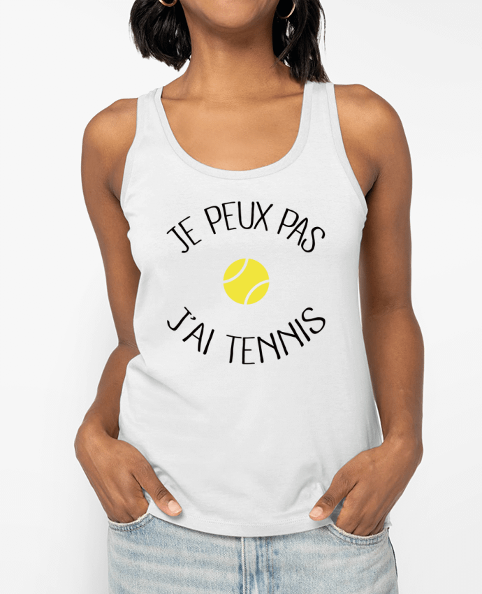 Débardeur Je peux pas j'ai Tennis Par Freeyourshirt.com