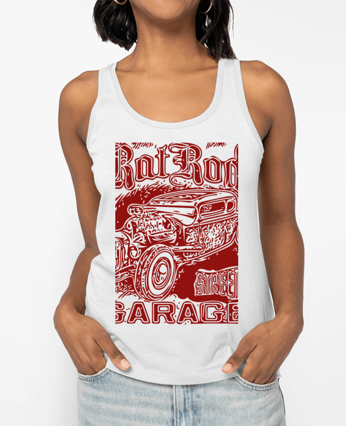 Débardeur Hot rod garage Par David
