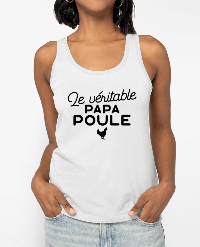 Débardeur Papa poule cadeau noël Par Original t-shirt