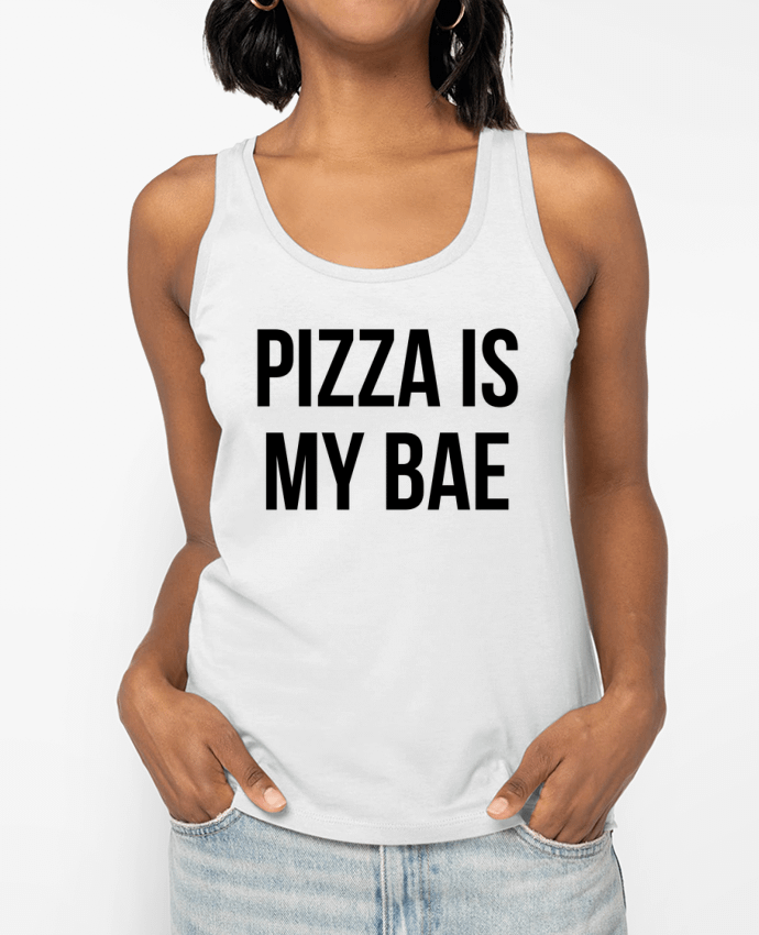 Débardeur Pizza is my BAE Par Bichette