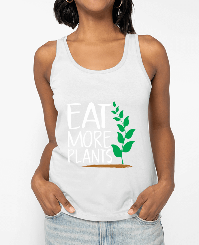 Débardeur Eat more plants Par Bichette