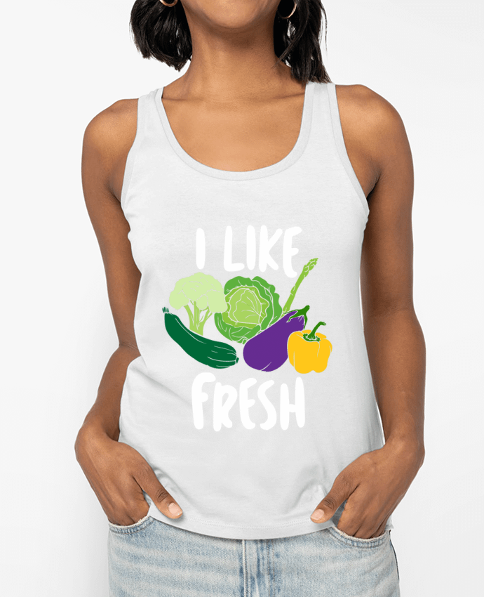 Débardeur I like fresh Par Bichette