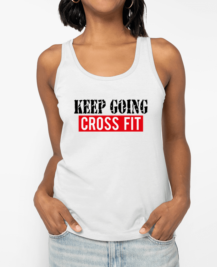 Débardeur Keep going ! Crossfit Par tunetoo