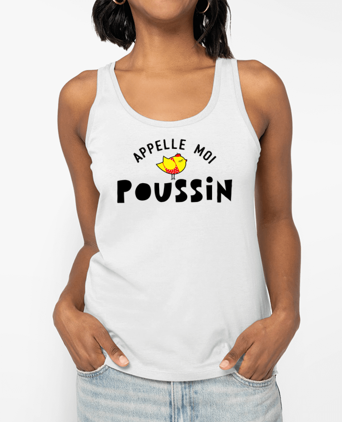 Débardeur Appelle moi poussin Par tunetoo