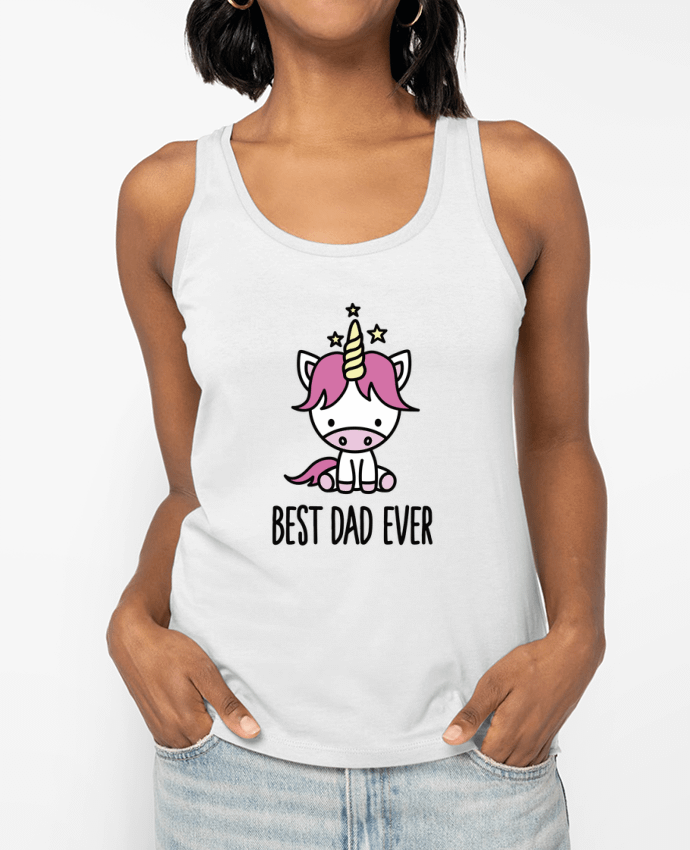 Débardeur Best dad ever Par LaundryFactory