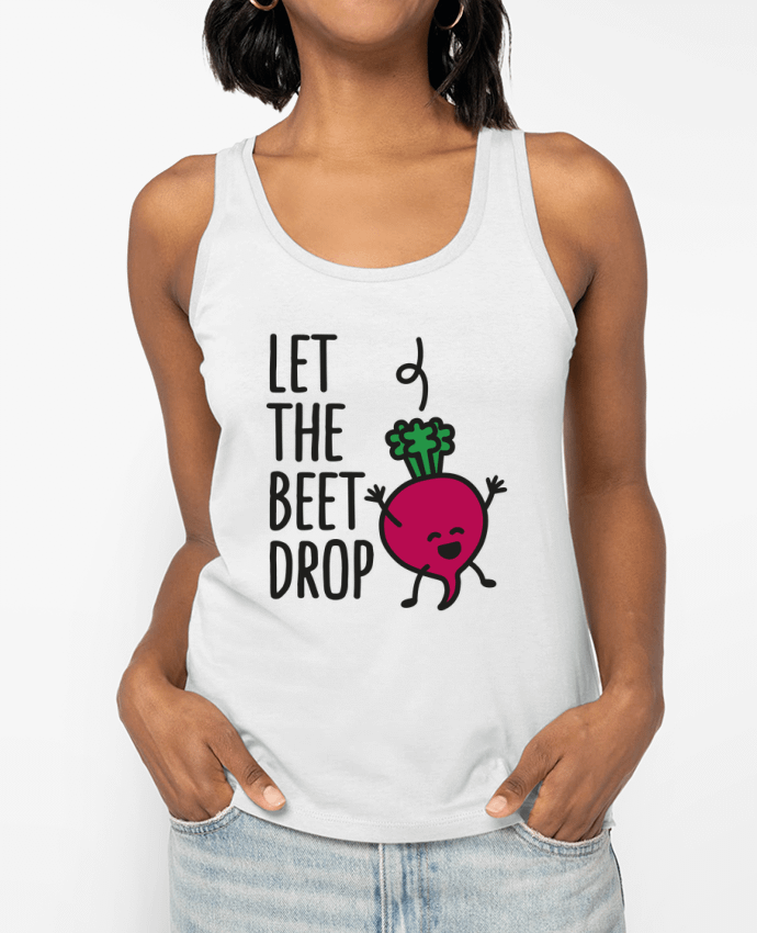 Débardeur Let the beet drop Par LaundryFactory