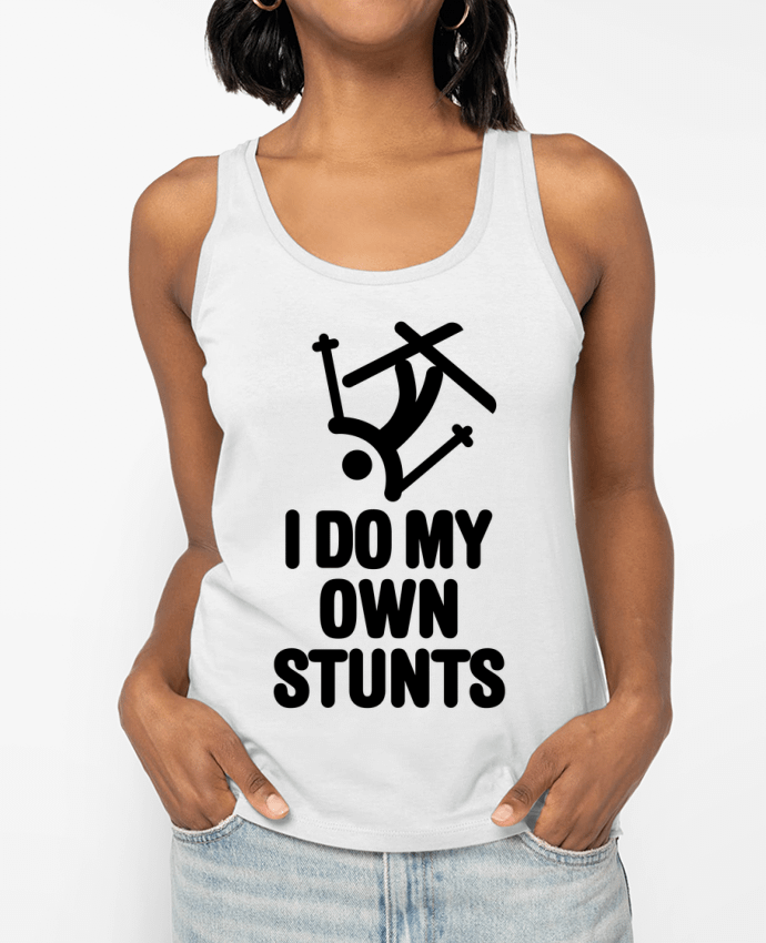 Débardeur I DO MY OWN STUNTS SKI Black Par LaundryFactory