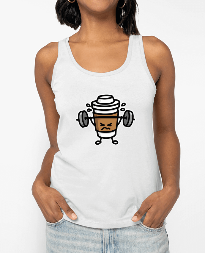 Débardeur STRONG COFFEE SMALL Par LaundryFactory