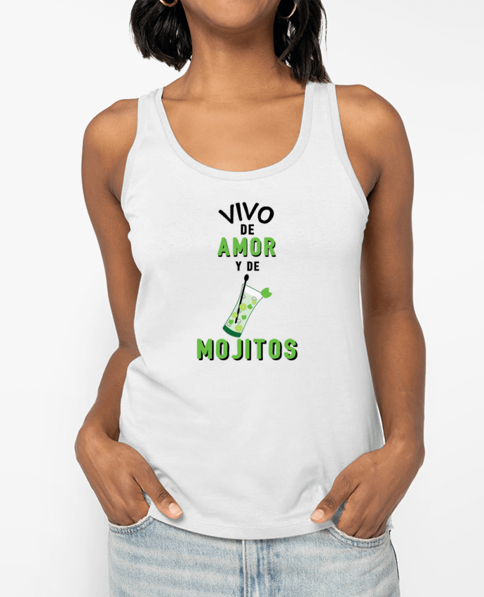 Débardeur Vivo de amor y de mojitos Par tunetoo