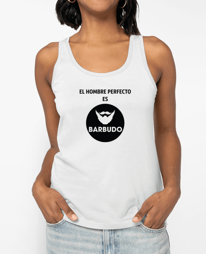 Débardeur El hombre perfecto es barbudo Par tunetoo