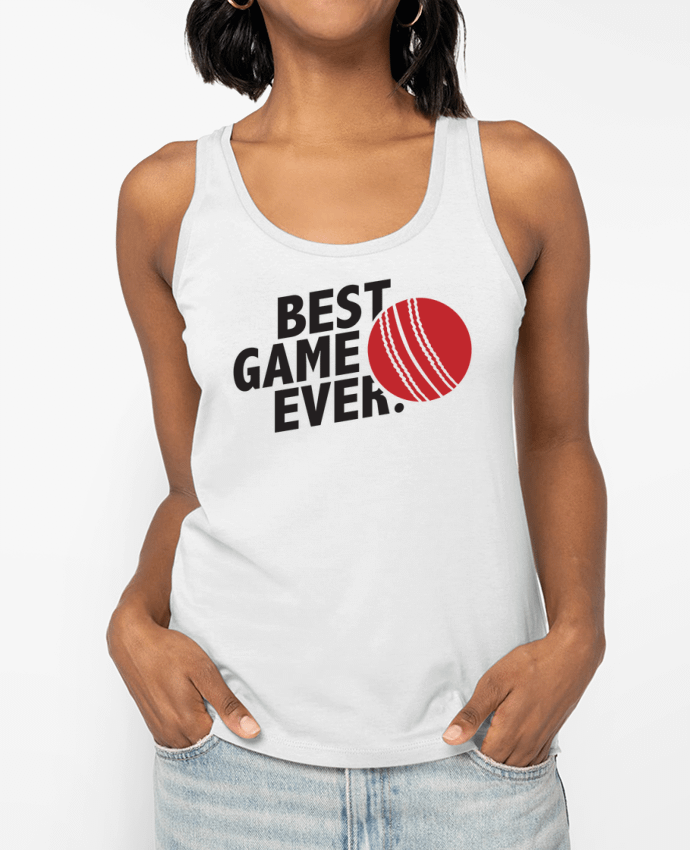 Débardeur BEST GAME EVER Cricket Par tunetoo