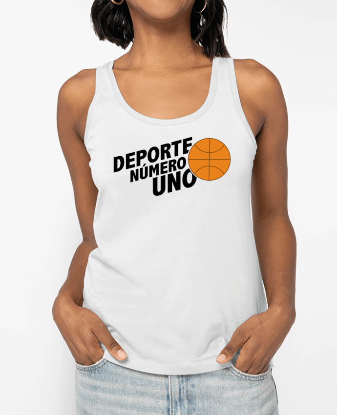 Débardeur Deporte Número Uno Basketball Par tunetoo