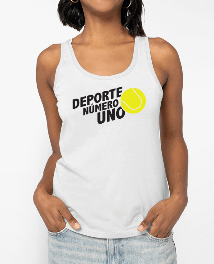 Débardeur Deporte Número Uno Tennis Par tunetoo