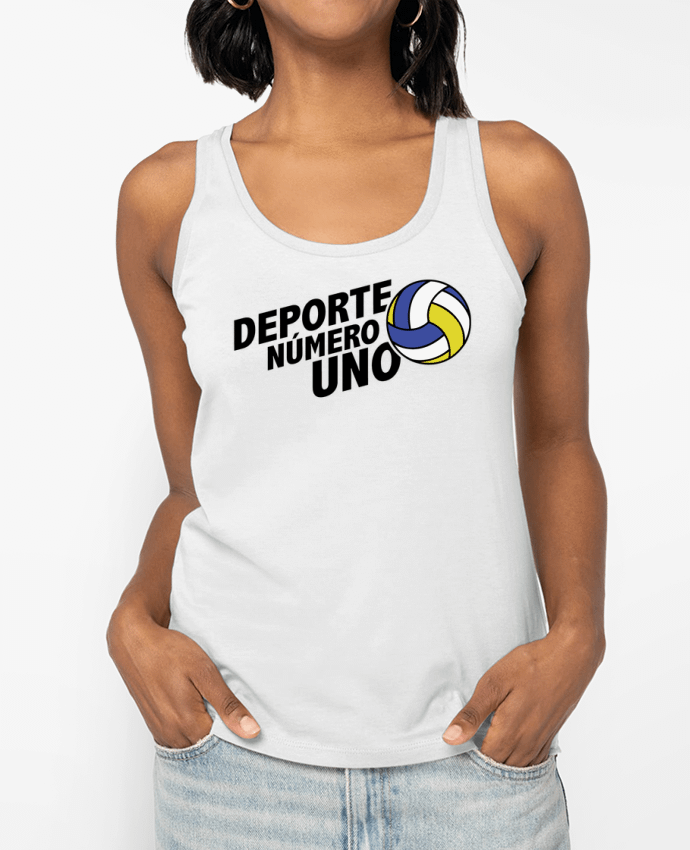 Débardeur Deporte Número Uno Volleyball Par tunetoo