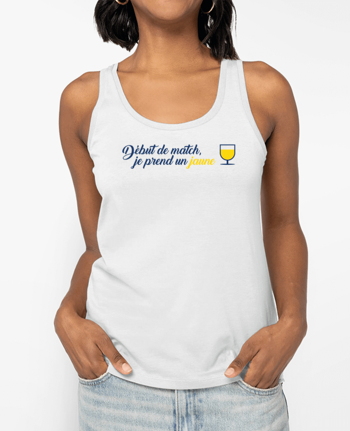 Débardeur Début de match, je prend un jaune Par tunetoo