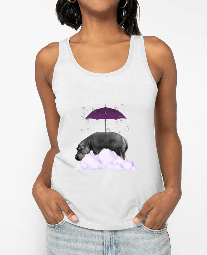 Débardeur hippopotame Par popysworld