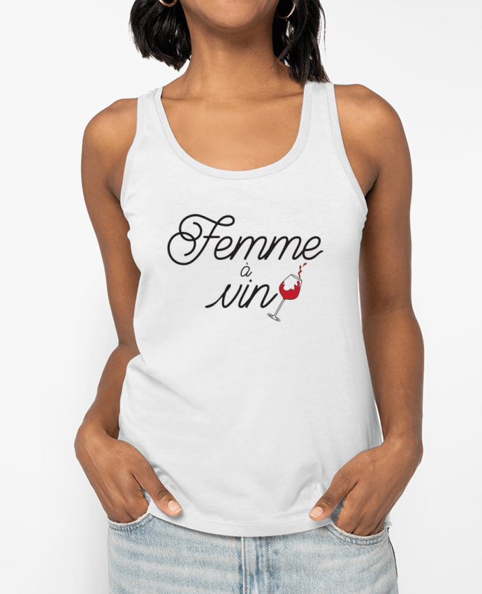 Débardeur Femme à vin Par tunetoo