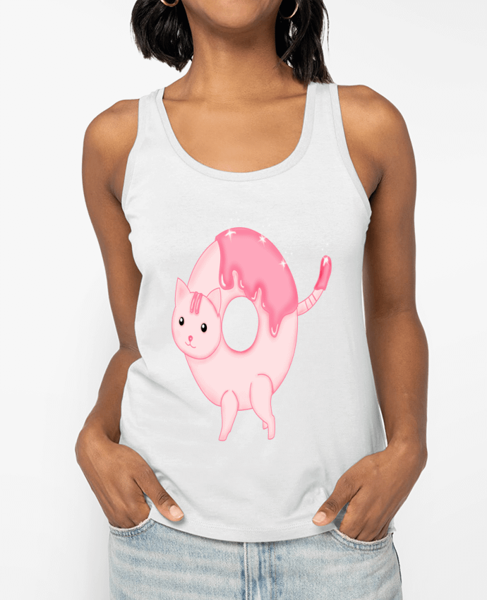 Débardeur Tasty Donut Cat Par Thesoulofthedevil