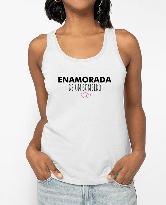 Débardeur Enamorada de un bombero Par tunetoo